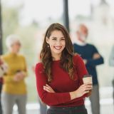 Foto ilustrativa de banco de imagens representando o cliente