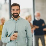 Foto ilustrativa de banco de imagens representando o cliente